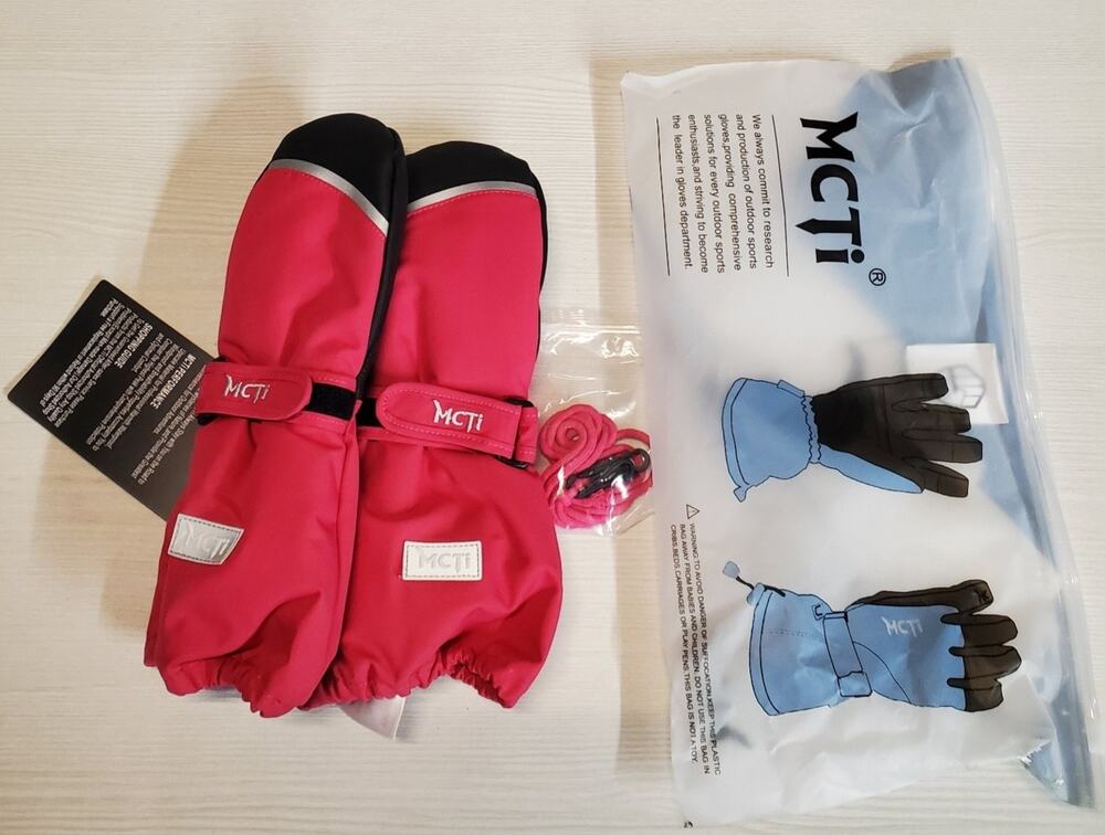 MCTi Kids Mittens KDS-19 Waterproof Snow Ski Winter XXXS Toddler NEW